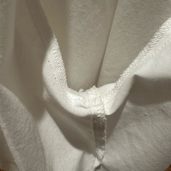 Vintage Mr. Witt lace collar button down white fancy shirt excellent condition - Picture 11 of 11